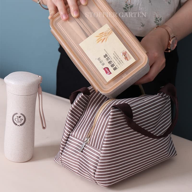 STOFFIER GARTEN 3 in 1 Lunch Box for Kids with Water Bottle and Carry Bag FreezerDishwasher Safe Tiffin Box for Boys Girls School Office Men - Image 3