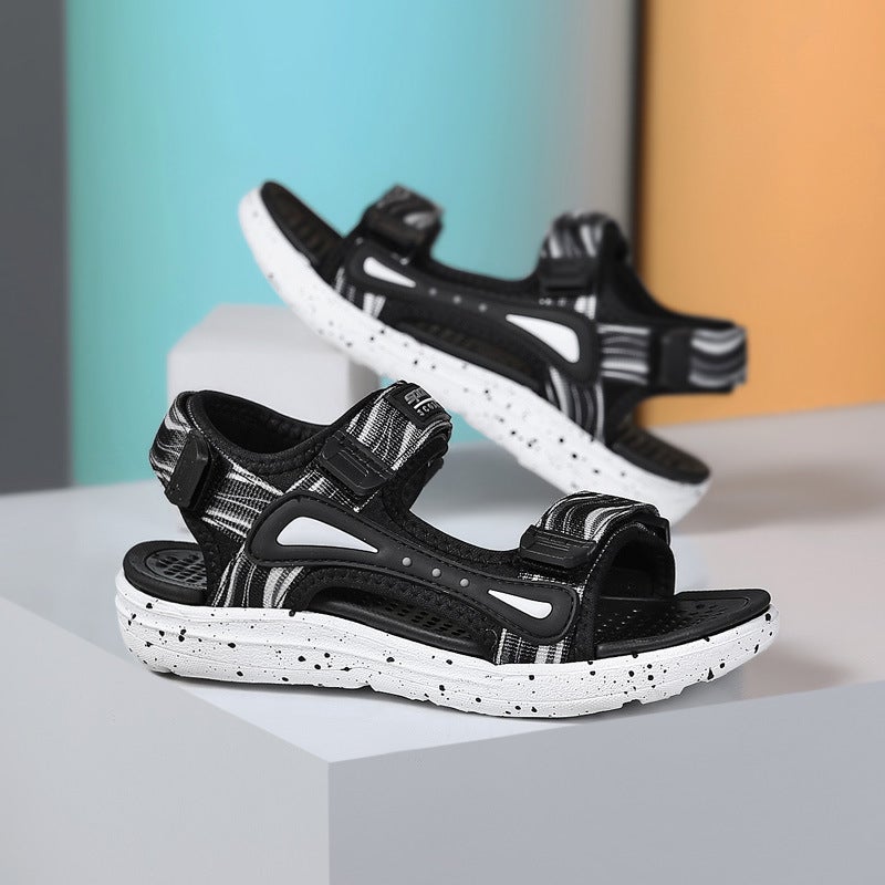 Fujian Manufacturer Children'S Sandals 2023 Boys' And Teenagers Non-Slip Sandals Middle And Big Children'S Beach - Image 1