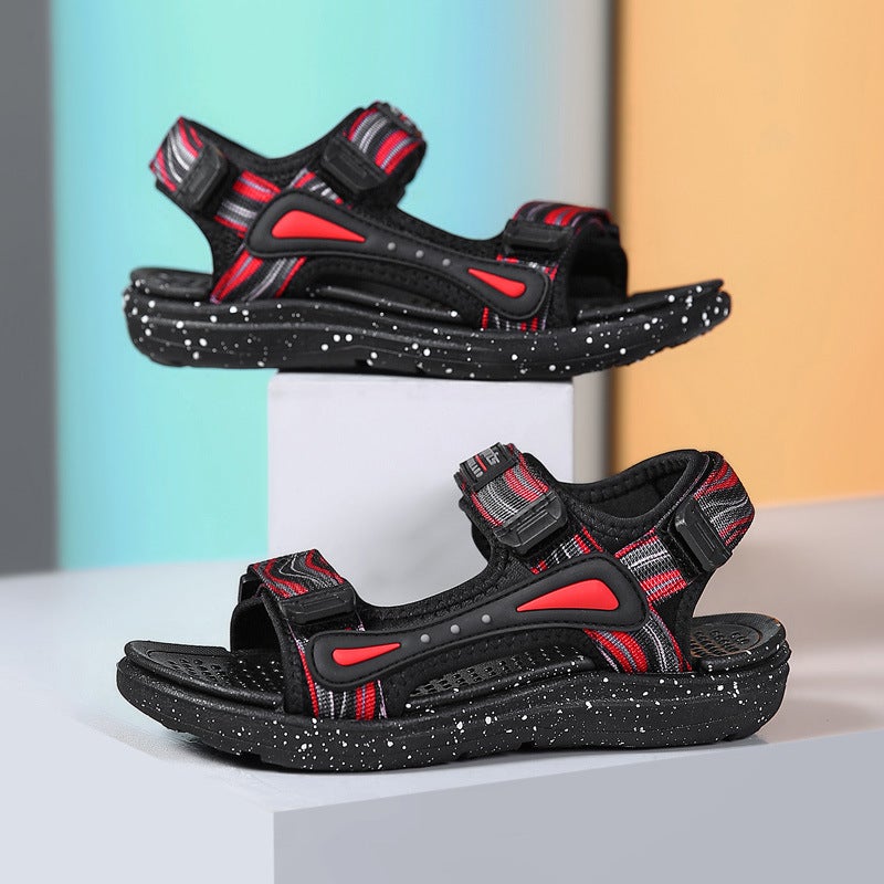 Fujian Manufacturer Children'S Sandals 2023 Boys' And Teenagers Non-Slip Sandals Middle And Big Children'S Beach - Image 3