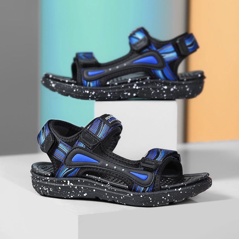 Fujian Manufacturer Children'S Sandals 2023 Boys' And Teenagers Non-Slip Sandals Middle And Big Children'S Beach - Image 5