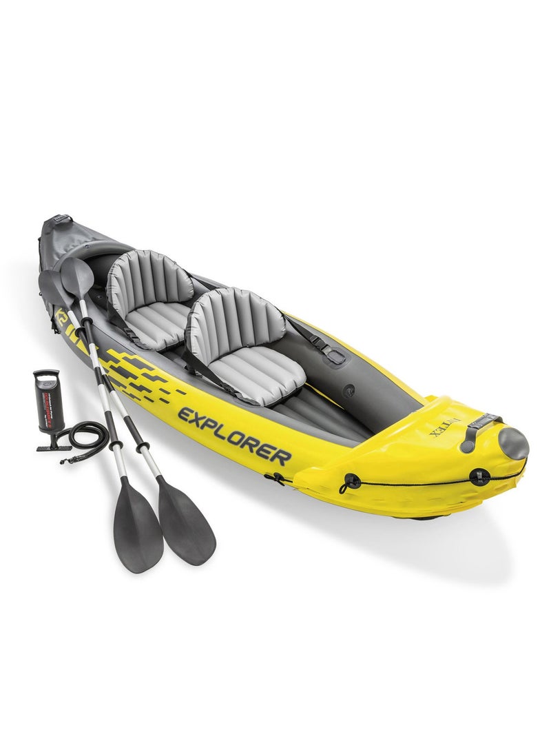 INTEX Explorer™ K2 Inflatable Kayak - 2 Person - Image 1