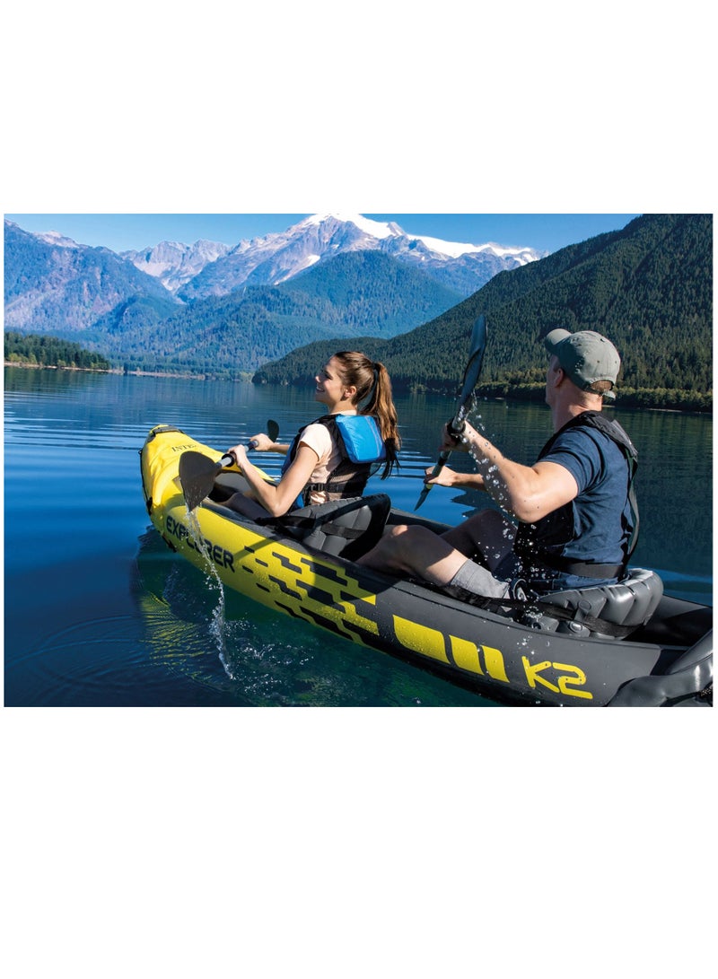 INTEX Explorer™ K2 Inflatable Kayak - 2 Person - Image 5