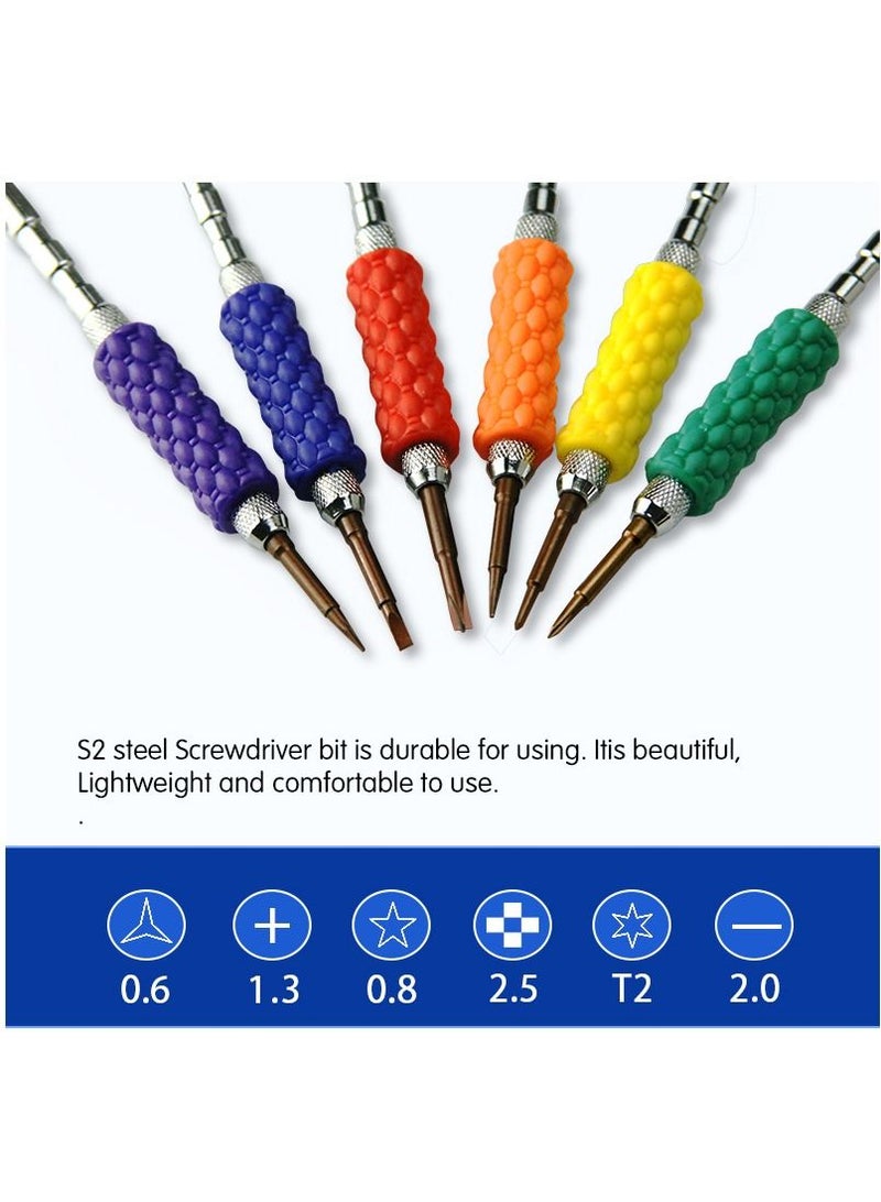 SUNSHINE NUTRITION Ss-5115 Tools 14 Pieces Precision Screwdriver Set Mobile Screen Repair Kit Hands Tools Repair Tools Compatible With All Mobile Devices - Image 2