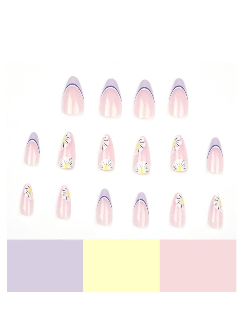 Salon Acrylic Reusable False Nails Set Double Tape and Glue Included - Image 3