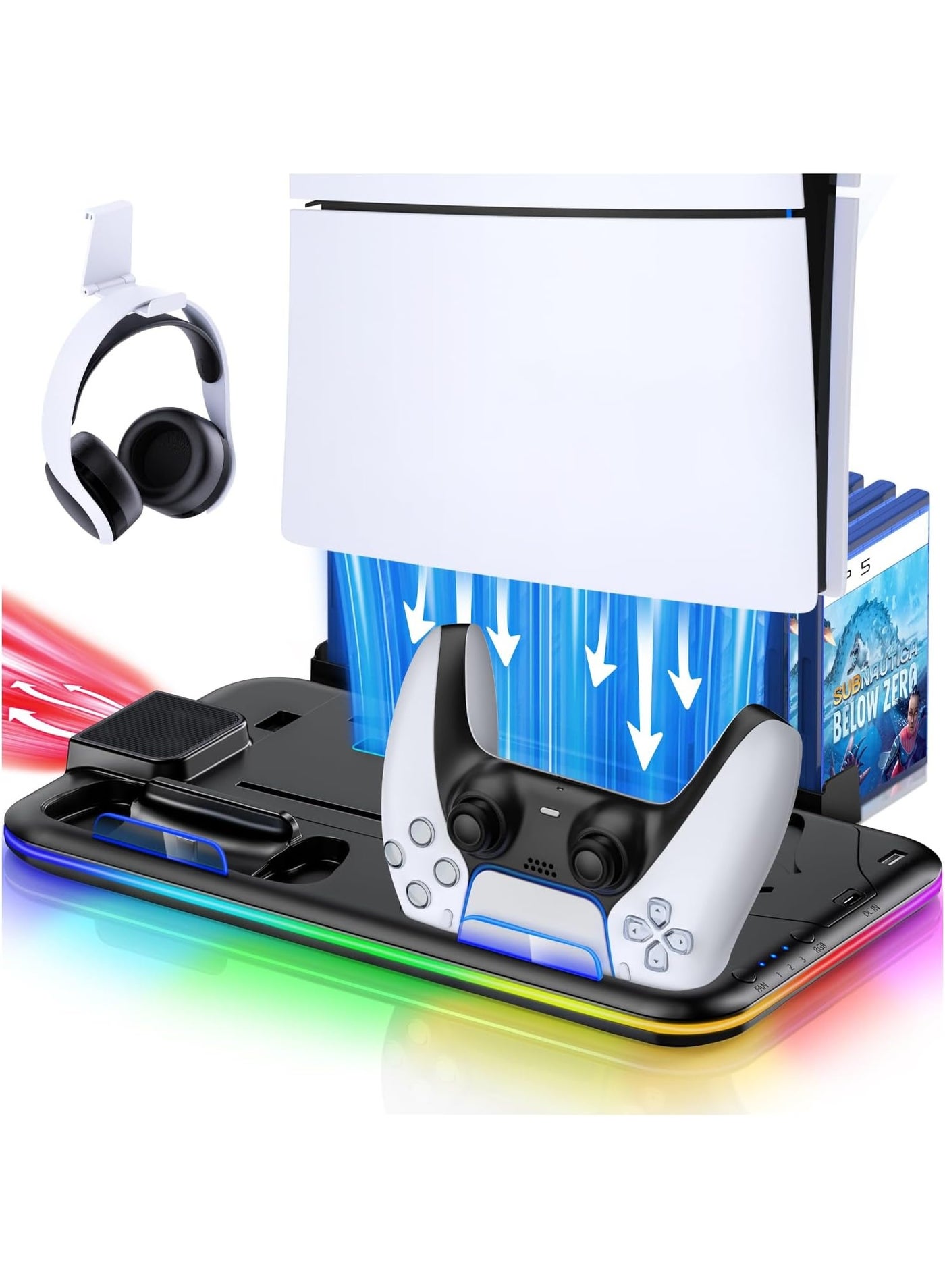 ALAMAREQ ALAMAREQ PS5 Slim Pro Cooling Stand Z5BC03DB9E156E98E0856Z
