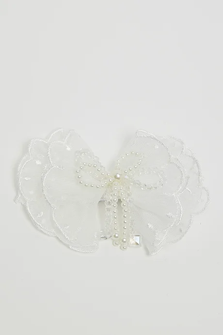 R&B Bow Slide Hair Clip