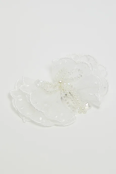 R&B Bow Slide Hair Clip