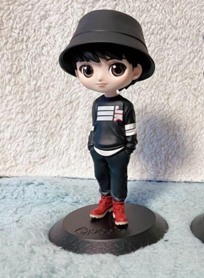 Abelestore TinyTan Mic Drop Jung Kook Action Figure- Miniature Toy Figure (Doll) Special Edition for Car Dashboard, Decoration, Cake, Office Desk & Study Table (Pack of 1) (Height- 15cm) - Image 3