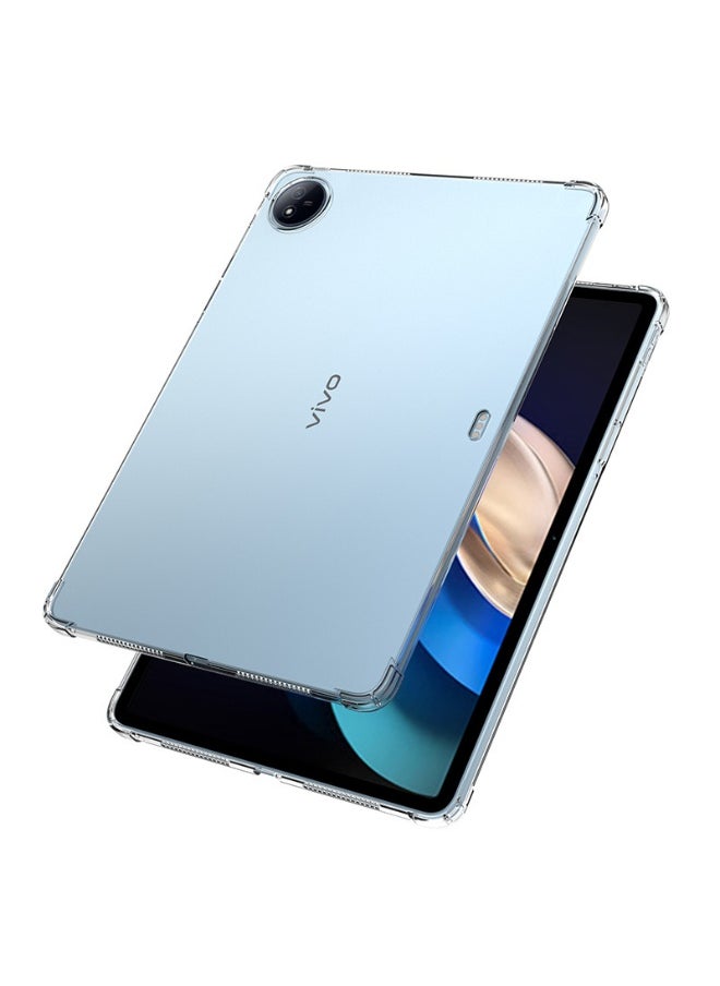 General - Case Compatible with iQOO Pad2 Pro 13-Inch 2024 Tablet Silicone Soft Shell TPU Airbag Cover Clear Protective capa - Image 1