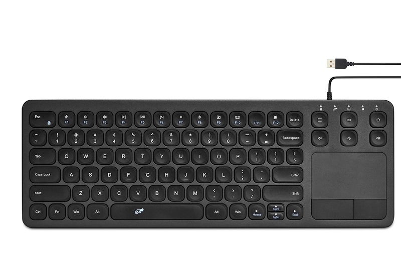 Vilros 15 Inch USB Keyboard with TouchpadGreat for Raspberry Pi