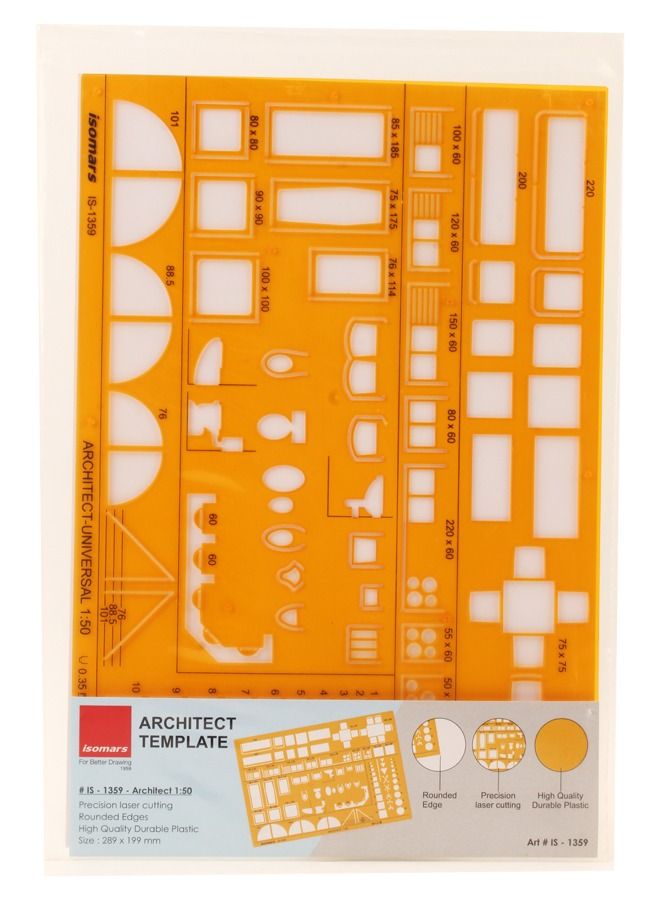 Isomars Architectural drawing template - ISO Mars