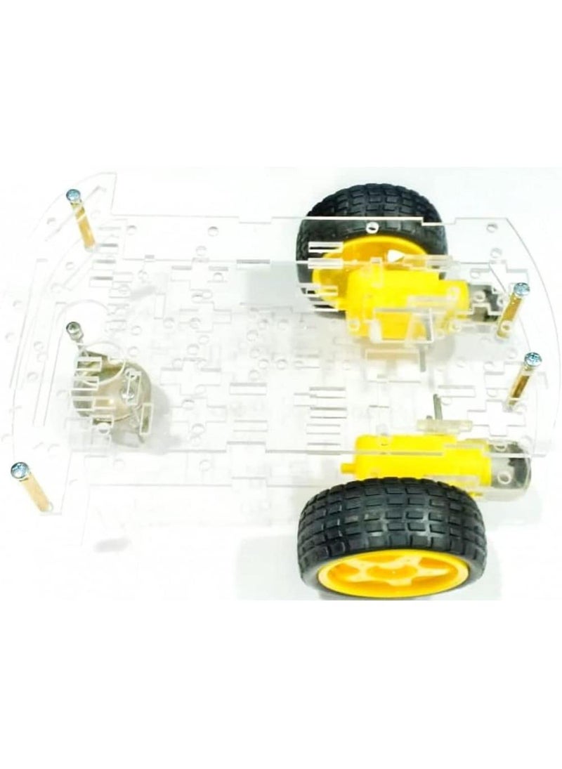 2WD Robot Car Chassis Kit 2 Layers - Image 1