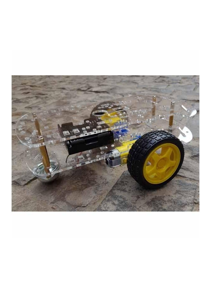 2WD Robot Car Chassis Kit 2 Layers - Image 2