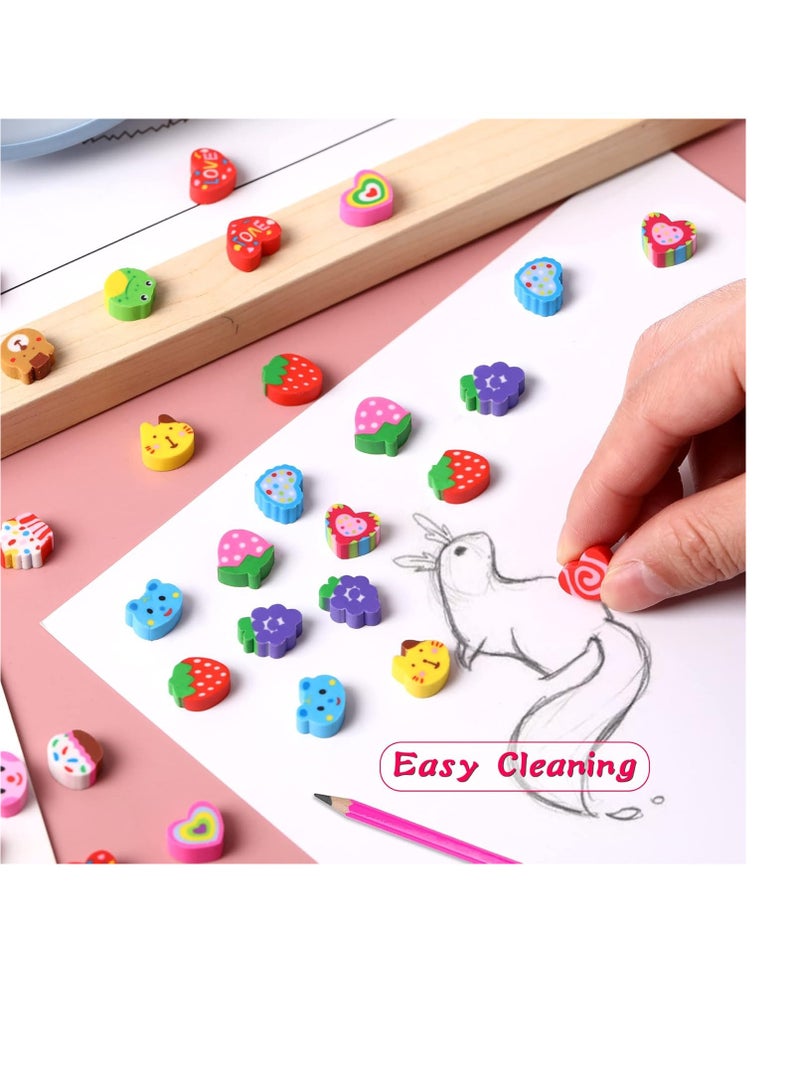 200 Pieces Mini Erasers for Kids Bulk - Image 3