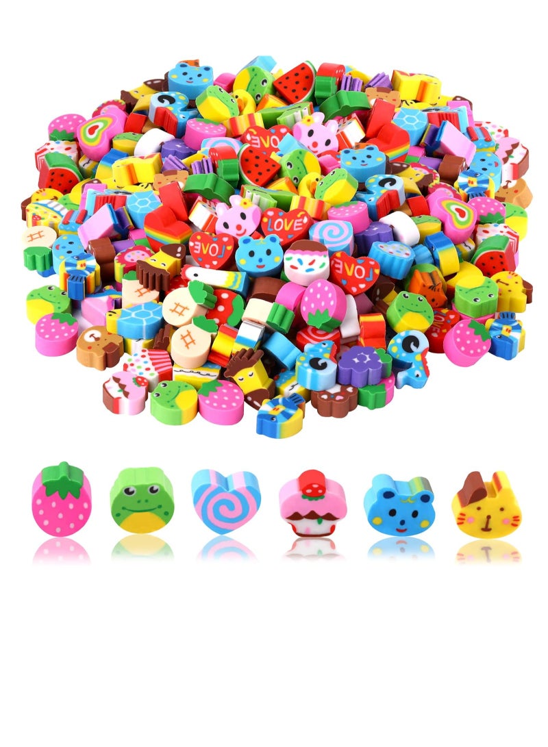 200 Pieces Mini Erasers for Kids Bulk - Image 1