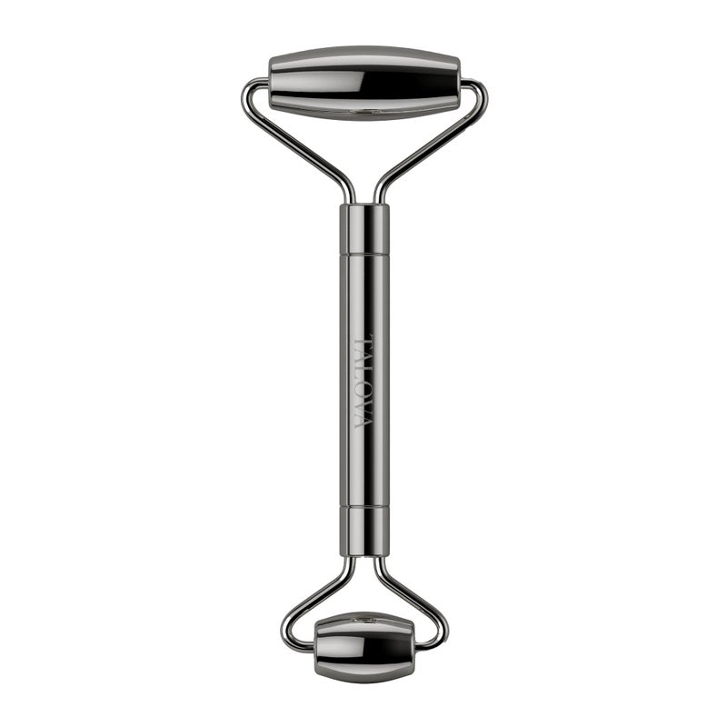 TALOVA - 304-Grade Stainless Steel Facial Roller, Face Roller for Eyes, Double Chin, Jawline & Neck, Reduce Puffiness & Improve Wrinkles, Massage Tool for Anti-Aging, Lifting & Lymphatic Drainage - Image 1