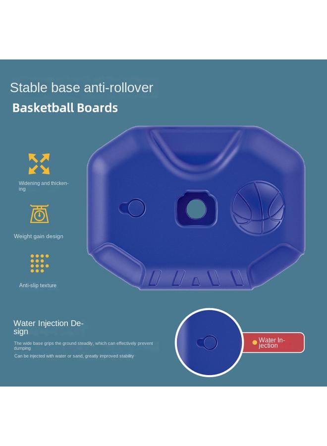 الأزرق جي دبليو <جديد> لعبة رمية 3 في 1 لعبة كرة سلة داخلية للأطفال في الهواء الطلق لعبة هدية رياضية - Image 4