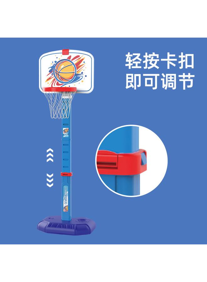 الأزرق جي دبليو <جديد> لعبة رمية 3 في 1 لعبة كرة سلة داخلية للأطفال في الهواء الطلق لعبة هدية رياضية - Image 3
