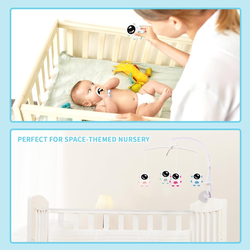 Cuxnoo Baby Teething Spaceman Toy for 3+ Months Infants Sucking, Food Grade Silicon Astronaut Styling Teether, BPA Free (Blue) - Image 5