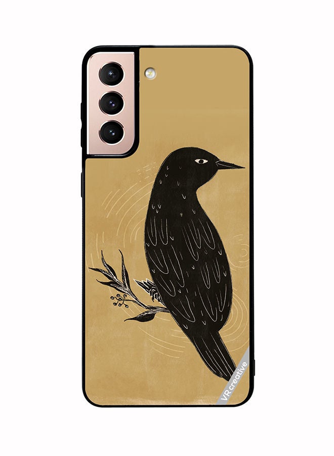 VR CREATIVE Protective Case Cover For Samsung Galaxy S21 5G Bird Design Multicolour - Image 1