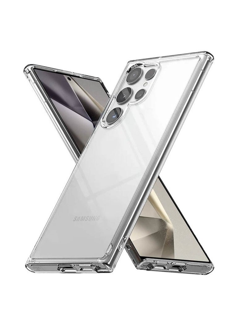 CHAPPELINE - Transparent Clear Back Case for Samsung S25 Ultra Slim, Shockproof, and Protective Phone Cover - Image 1