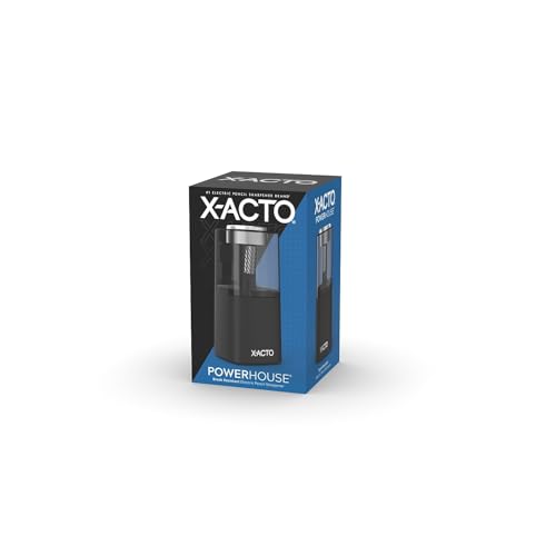 X-ACTO® Powerhouse® Electric Pencil Sharpener, Black - Image 3