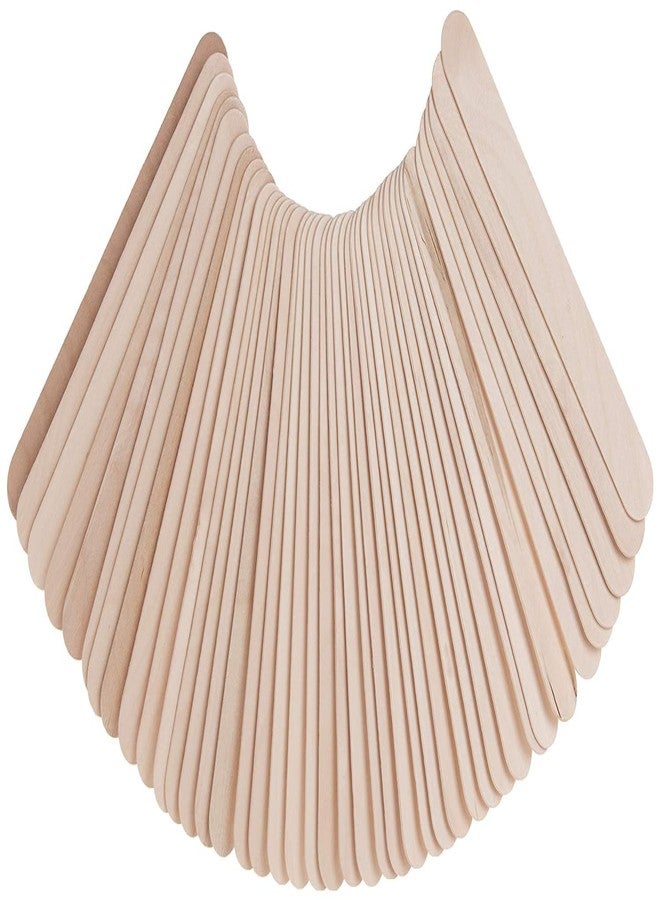 Magic Providers Hair Removal Waxing Stick | Spatula for Waxing Pack of 15 | 6 Inches Ice crème sticks | Waxing Stick wooden | Kids Craft Material - Image 1