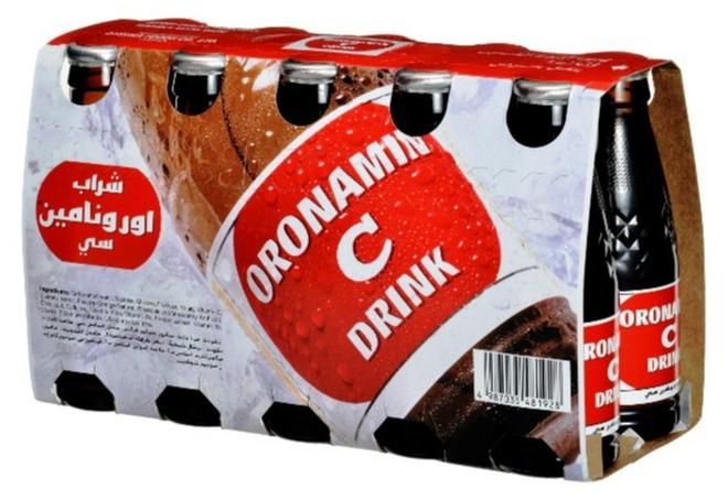 أورنامين C مشروب صودا ياباني غني بالفيتامينات - ١٢٠ مل (عبوة من ١٠ قطع) - Image 1