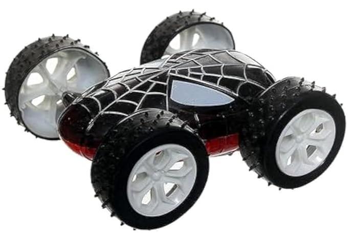 لعبة سيارة صغيرة للاطفال، اسود واحمر - Image 1