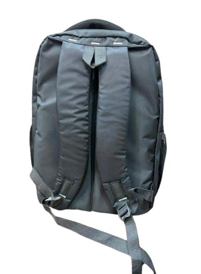 Spytek Backpack, Black, Multiple Compartments, Side Bottle Pockets, Padded Straps - Image 2