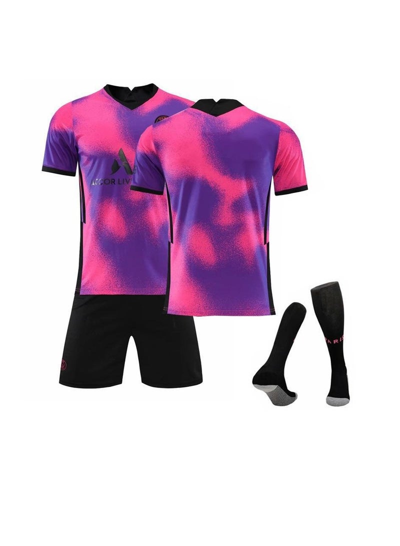 Taiahiro The new breathable sweat-proof football jersey is a sports equipment designed for football lovers and sports people.  - Image 1