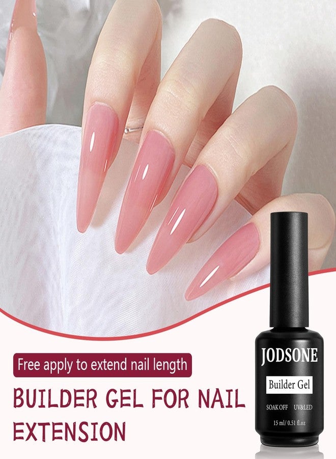 JODSONE 15ml Builder Gel Nails Clear Strengthener Extension Hard Gel Long Lasting High Effects Nail Art Design Manicure Gifts - Image 3