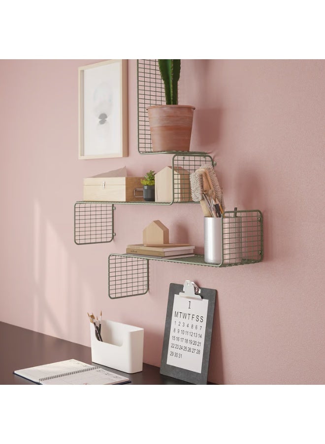 IKEA (IKEA) رف حائط رمادي-أخضر 60×20 سم - Image 3