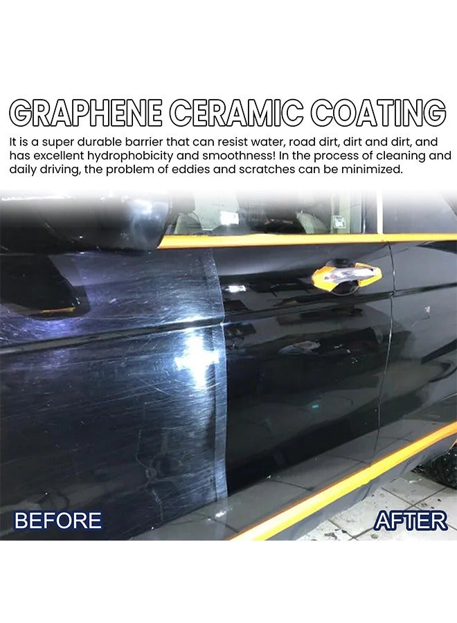 RAYHONG Car Polishes Set, Graphene Ceramic Coating for Automotive, Graphene Coating for Car Detailing, Long-Lasting Protection Kit - Image 4