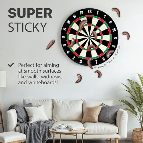 X-Protector XProtector مطاطي قاذف براز 12 قطعة حزمة قاذف مزيف طائر قاذف إصبع لعبة براز قابلة للضغط للأطفال لعبة براز إيموجي مضحكة ، - Image 5