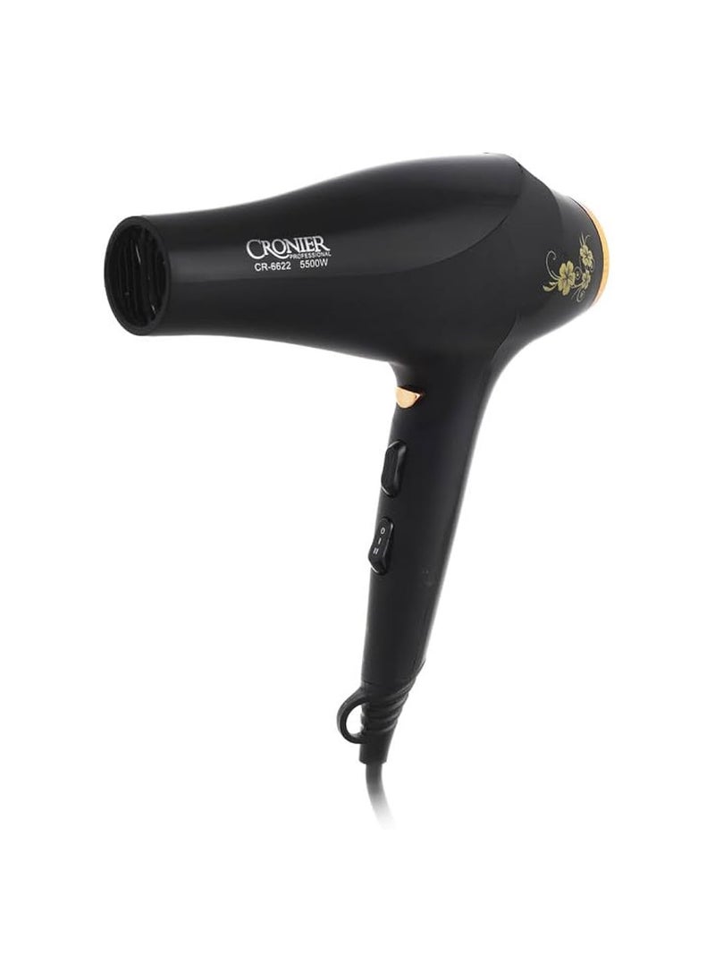 Black hair dryer for women, 5500 watts - pzsku/Z5BC1B1B1E5BF053AF503Z/45/_/1723113978/d2626cac-df0a-497d-bf21-233f094f3587