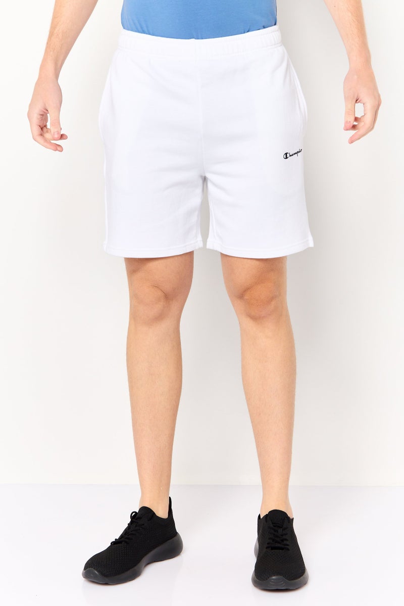 Champion Men Sportswear Fit Outdoor Shorts, White - Image 1