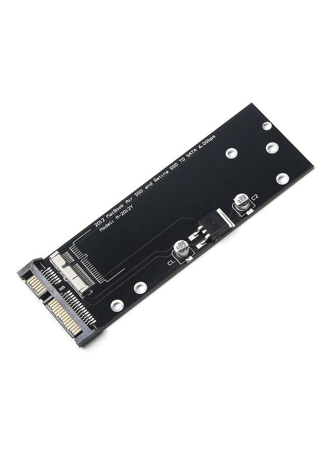 New SSD To SATA 6.0Gbps Adapter Converter Card Black - Image 1