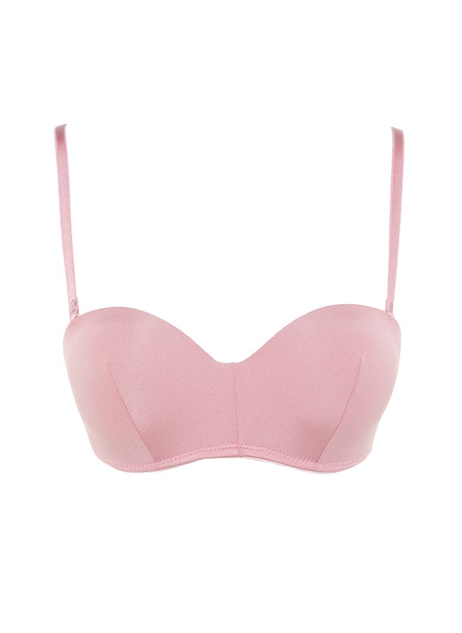 trendyol - Dried Rose Polyamide Filled Strapless Bra with Detachable Straps THMSS23SU00001 - Image 1