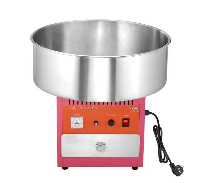 COMMERCIAL COTTON CANDY MACHINE 1000W CANDY FLOSS MAKER WITH STAINLESS STEEL BOWL BEST COTTON CANDY MACHINE FOR HOME KIDS PARTY FESTIVAL BIRTHDAY CANDY CART FOR POPCORN CAKE POPS