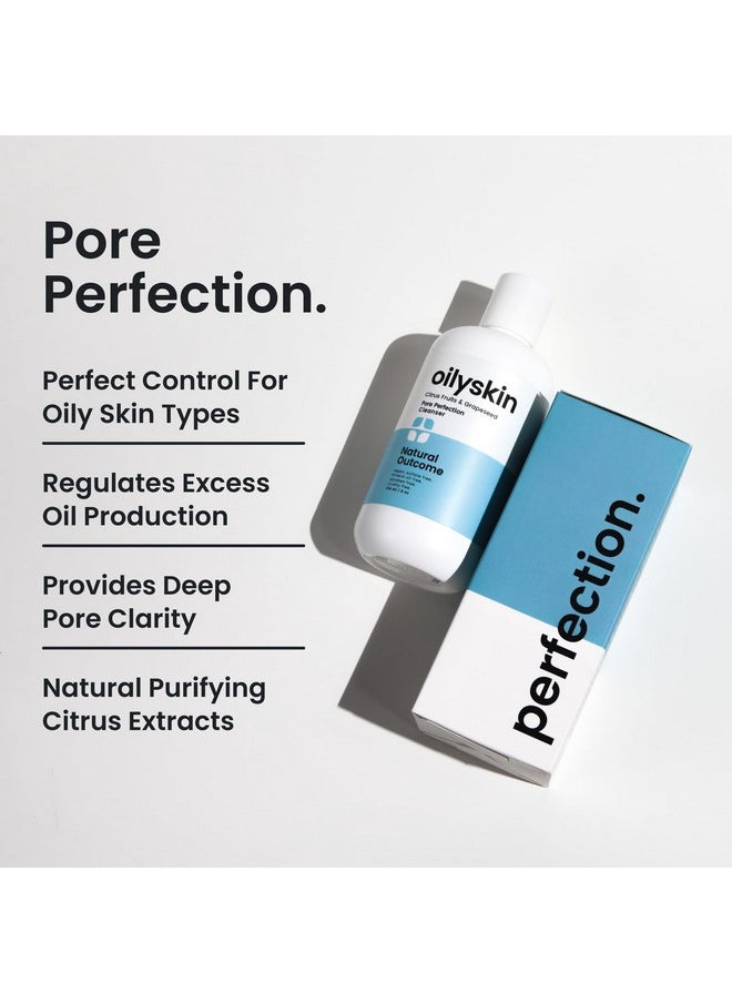 natural outcome natural outcome Oily Skin Cleanser | Oil Control Daily Face Wash | Pore Hydrating Non-Greasy Cleansing Gel with Purifying Citrus Extracts for Oily Skin Types | Sulfate & Cruelty Free | 8 oz  - Image 2