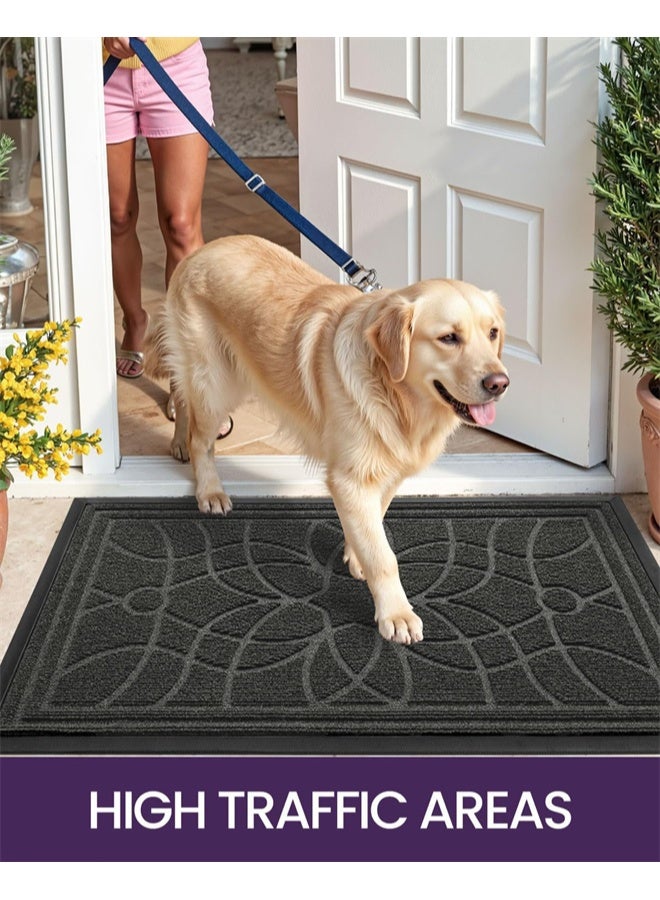 هومستر فرش الباب الأمامي ، فرش ترحيب دائم ، منخفض الملف الشخصي ، فرش الباب الخارجي لمدخل ، فناء ، مرآب ، مناطق حركة المرور العالية - Image 5