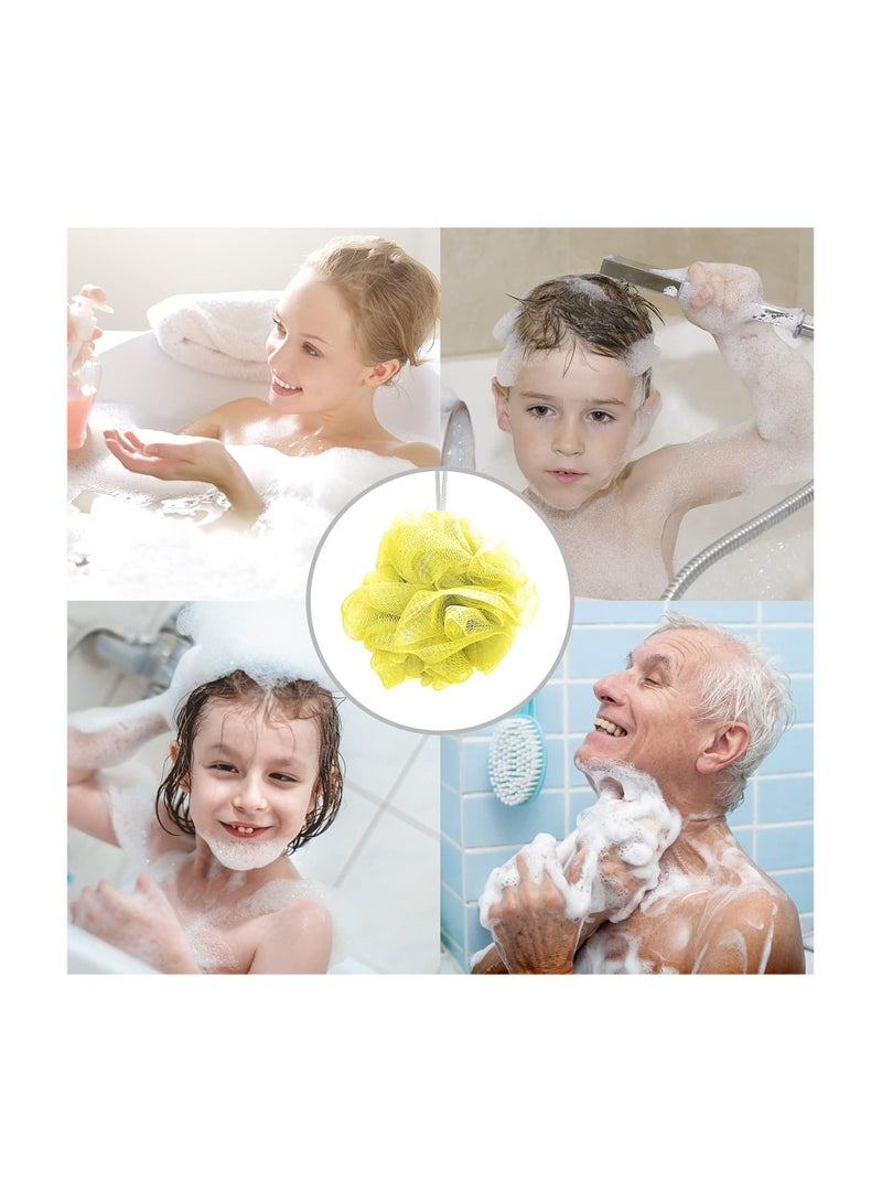 Spaceshoop Exfoliating Loofah Sponge Ultra Soft Round Bath Sponge - Image 2