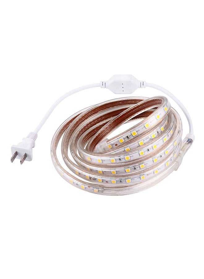 Loquat Ip65 Waterproof Casing LED Light Strip With Power Plug 1M White 15*15*2cm - Image 1