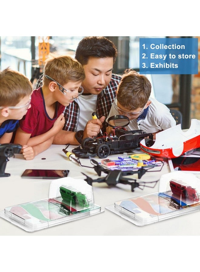 Hlimior 48 Pcs Clear Protector Cases Model Car Clamshell Cases Display Case Clear Protective Packs Car Blister Pack Covers Compatible With Hot-Wheels For Storage, 7.5 X 5 X 2 Inch - Image 3