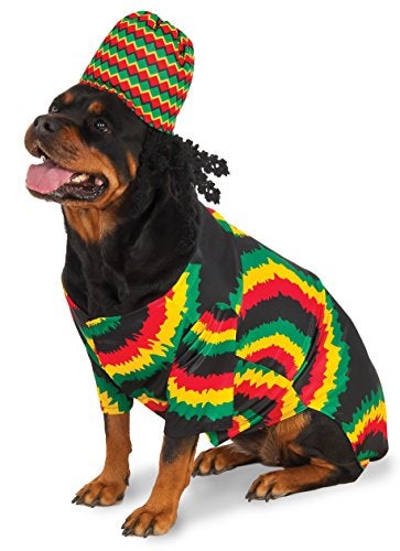 Rubies Rasta Pet Costume for Dogs or Cats XXXL - Image 1