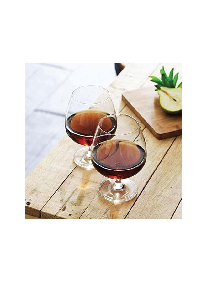S-TOP Madison Cognac, Set Of 6, Clear, 650 Ml, 015N22, Chalice Glass, Stemware Glass, Snifter Glass, Wine Glass - Image 2