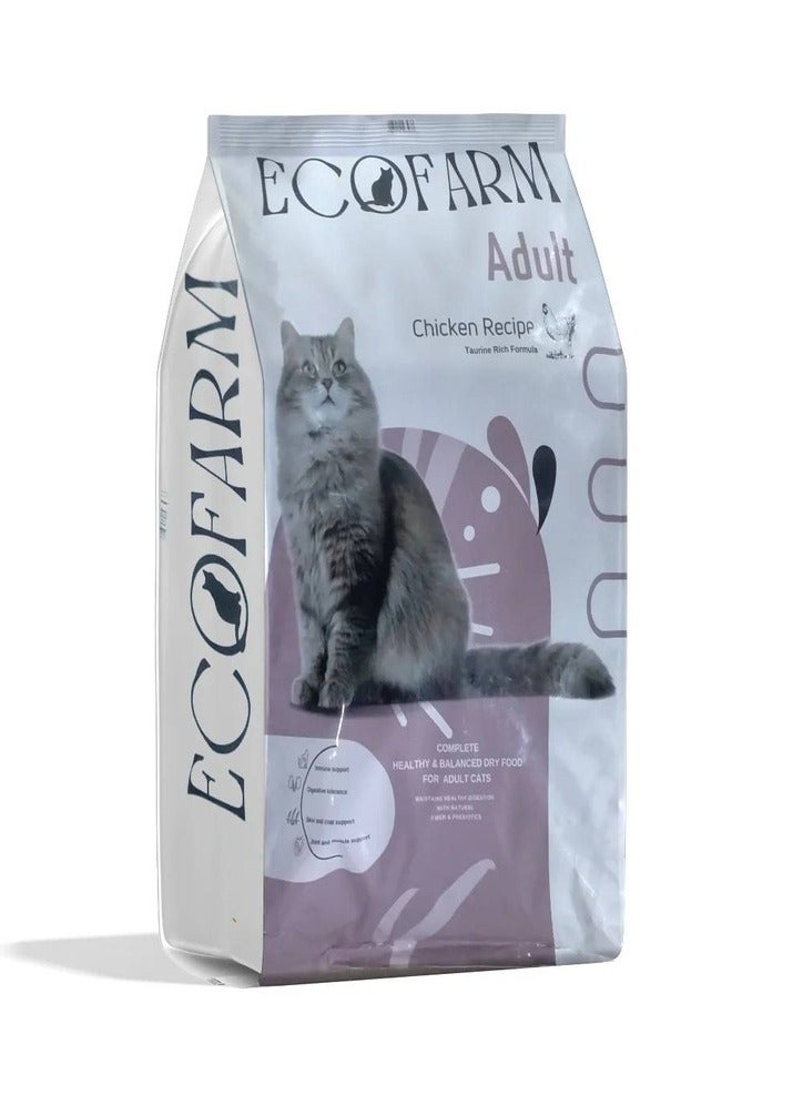 أيكو فارم إيكوفارم طعام جاف للقطط البالغة 4 كجم - Image 1