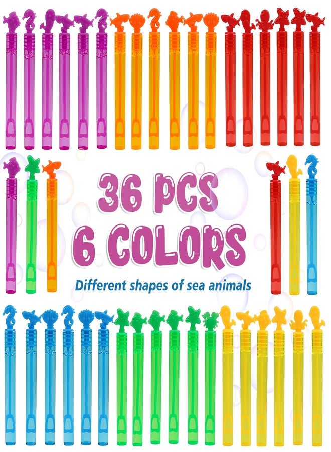 LOKIPA 36PCS Bubble Wands, Mini Bubbles Party Favors Small Wands with Bubbles Refill Solution for Summer Toy Party Favor, Kids Birthday Pool Indoor and Outdoor（Random Pattern - Image 2