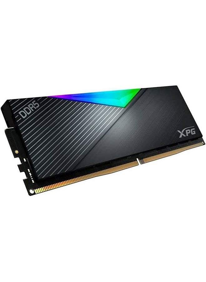 XPG Lancer RGB 64GB (2x 32GB) DDR5 Desktop Memory, 6000 MHz Memory Speed, CAS Latency 30, AMD Expo & Intel XMP 3.0 Ready, 1.35V Voltage, 288-Pin, Black AX5U6000C3032G-DCLARBK